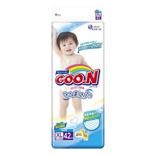 Подгузники Goon XL (12-20 кг), 42 шт.