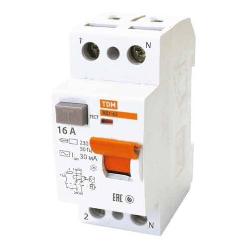 УЗО TDM SQ0203-0004