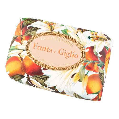 Косметическое мыло Gourmandise Savon Parfume Frutta e Giglio 200 г