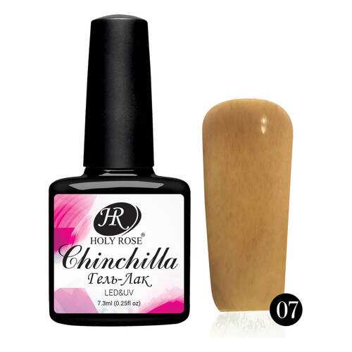 Гель-лак Holy Rose Chinchilla Персиковый №7 7,3мл