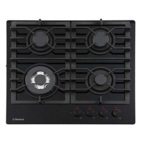 Встраиваемая варочная панель газовая Hansa BHKS63138 Black