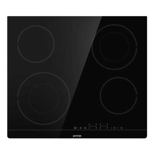 Встраиваемая варочная панель электрическая Gorenje ECT 644 BSC Black