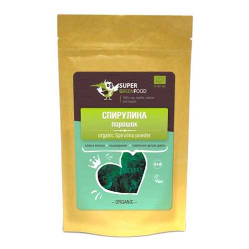 Спирулина Super Green Food порошок 100 г