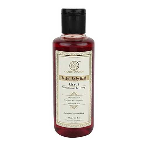 Гель для душа Khadi Natural Сандал и Мед, 210 мл