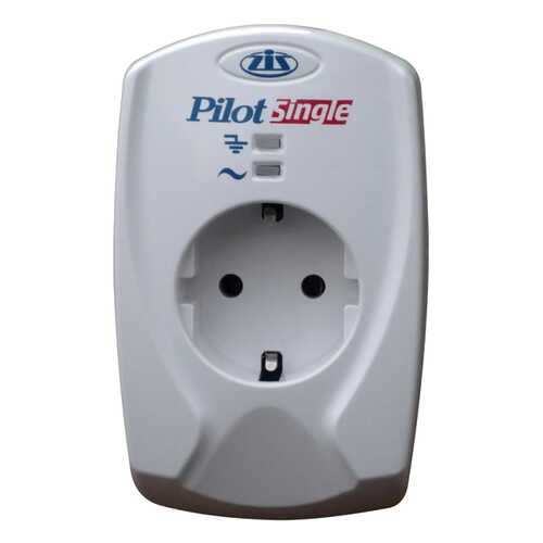 Сетевой фильтр Pilot Single, 1 розетка, White