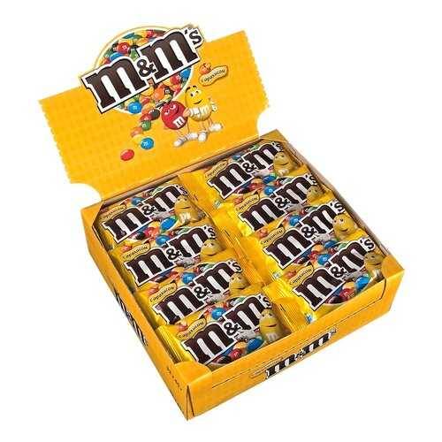 Драже M&M`s арахис 32 штуки по 45 г