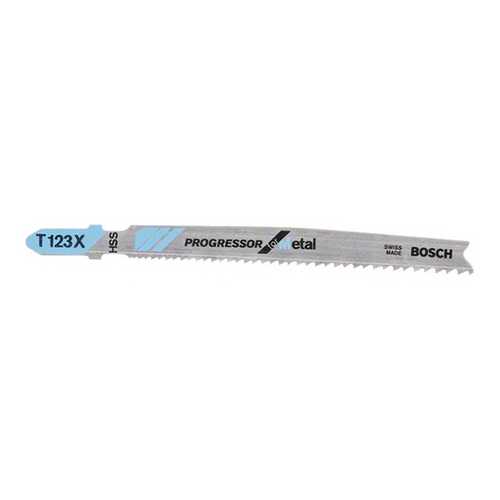 Набор пилок для лобзика Bosch Т 123 ХF, HSS 2608638474