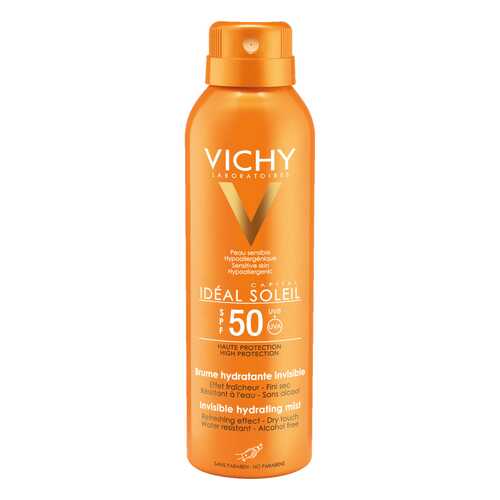 Солнцезащитное средство Vichy Ideal Soleil Invisible Hydrating Mist SPF 50 200 мл