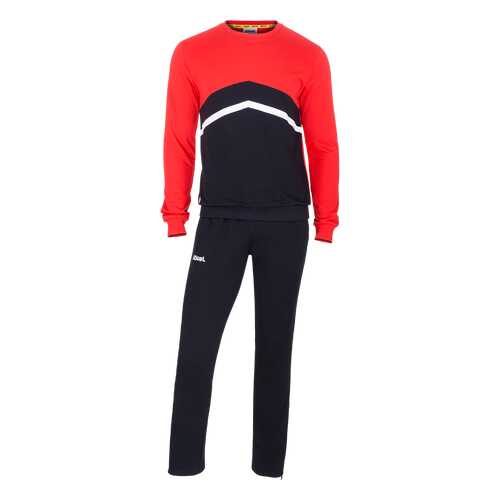 Спортивный костюм Jogel JCS-4201-621, черный/красный/белый, M INT