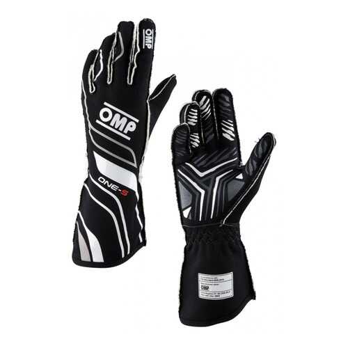 Перчатки для автоспорта ONE-S my2020, FIA 8856-2018, чёрные, р-р S OMP Racing IB/770/N/S