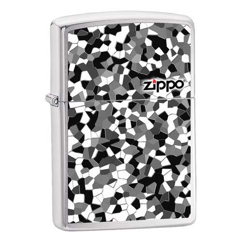 Зажигалка Zippo Broken Glass 24807 High Polish Chrome