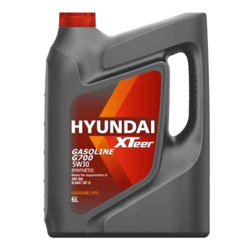 Моторное масло Hyundai-KIA Gasoline 700 5W-30 6л