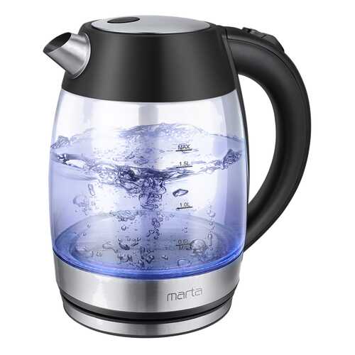 Чайник электрический Marta MT-4563 Black/Silver