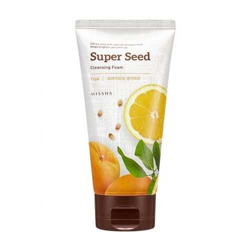 Missha Очищающая пенка для умывания Super Seed Yuja Cleansing Foam, 150 мл