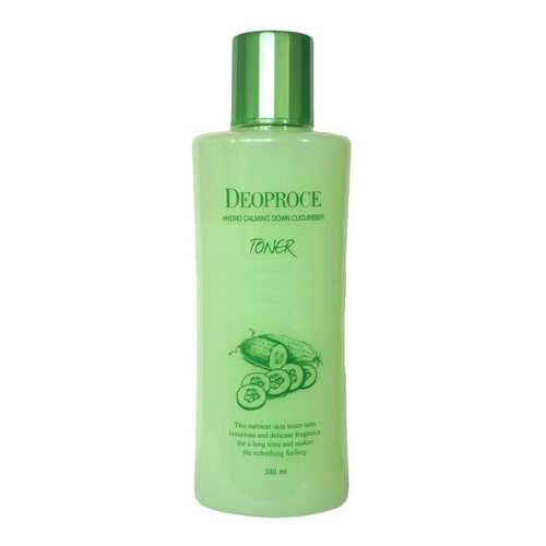Тонер для лица Deoproce HYDRO CALMING DOWN CUCUMBER TONER 380 мл
