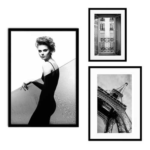 Набор постеров Коллаж Fashion №59 110х100 см