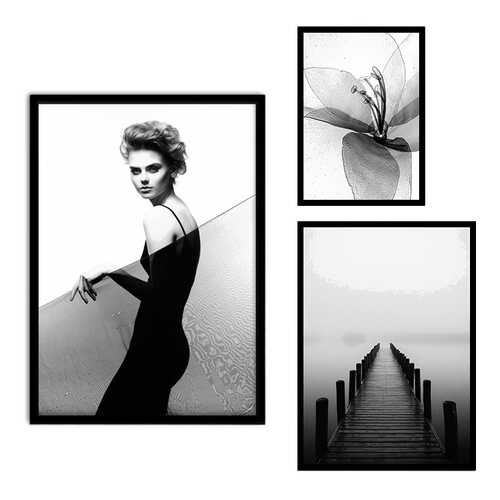 Набор постеров Коллаж Fashion №73 110х100 см