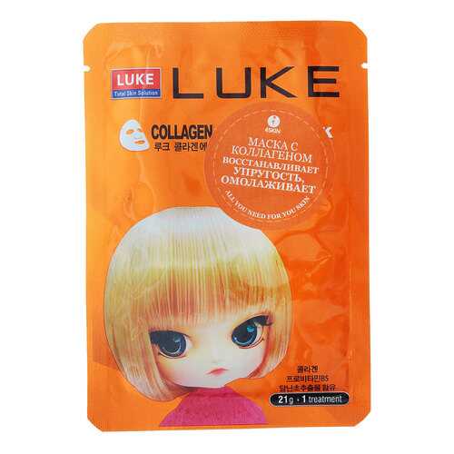 Маска для лица 4Skin LUKE Collagen Essence Mask, 21 г