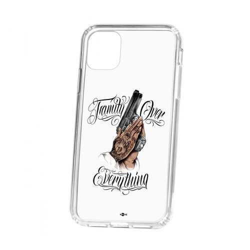 Чехол Kruche Apple iPhone 11 Print Семья превыше