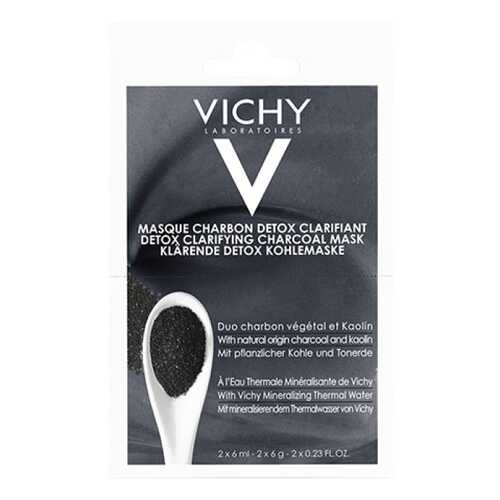 Маска для лица VICHY Detox Clarifying Charcoal Mask 2x6 мл