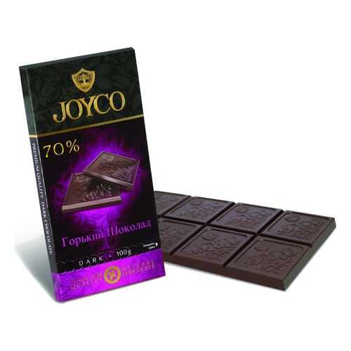 Горький шоколад JoyCo 70% 100 г