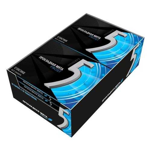 Жевательная резинка Wrigley's 5 frost 31.2 г 10 штук