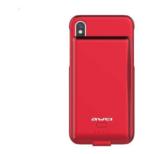 Чехол-аккумулятор Awei B2 для iPhone X 4000 мА/ч Red