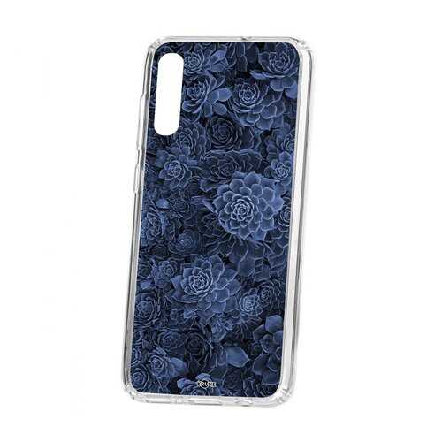Чехол Kruche для Samsung Galaxy A70 2019 Print Каменная роза