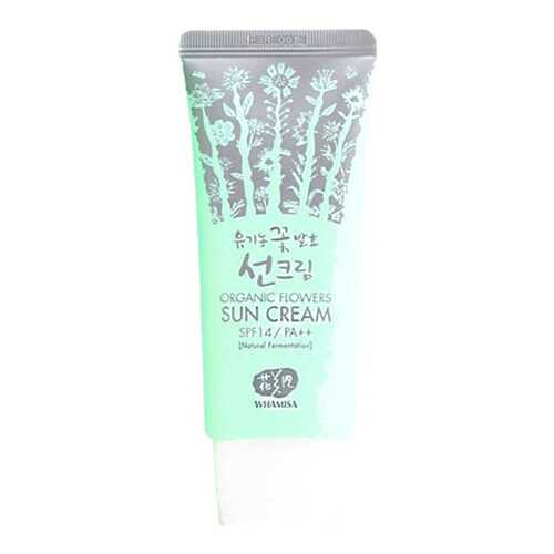 Солнцезащитное средство Whamisa Organic Flowers Sun Cream SPF 14