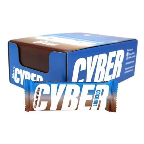 Батончик высокобелковый Cyber Bite кокос 30 г 30 штук