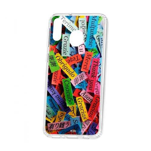 Чехол Kruche Samsung Galaxy M20 Print Thank you