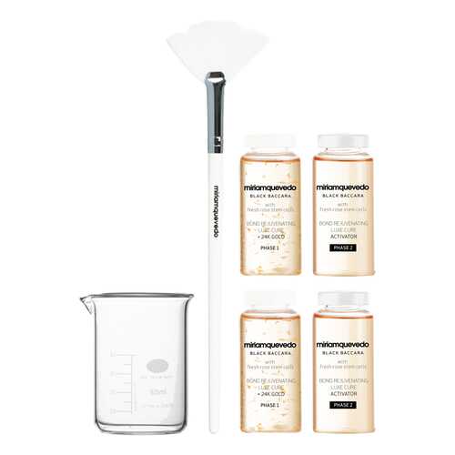 Набор для волос Miriamquevedo Black Baccara Bond Rejuvenating Luxe Cure Set