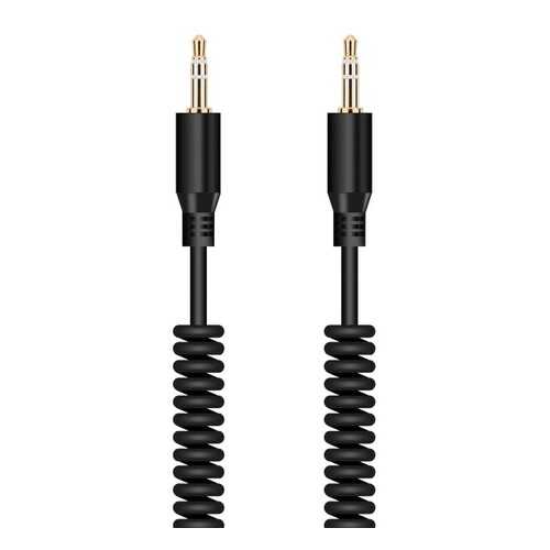 Кабель AUX Krutoff Spiral Black