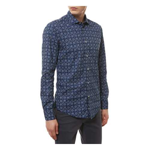 Рубашка мужская BRIAN DALES BS50W ST6960.001 синяя 40 IT