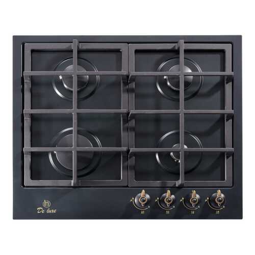 Встраиваемая варочная панель газовая DeLuxe TG4 750231 F - 079 Black