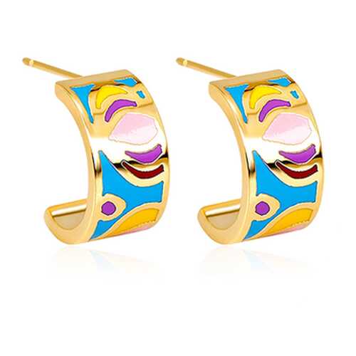 Серьги женские ViviTrend 72903 золотистые