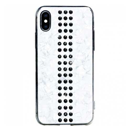 Чехол Bling My Thing Stripe Collection для iPhone X/Xs White White Pearl