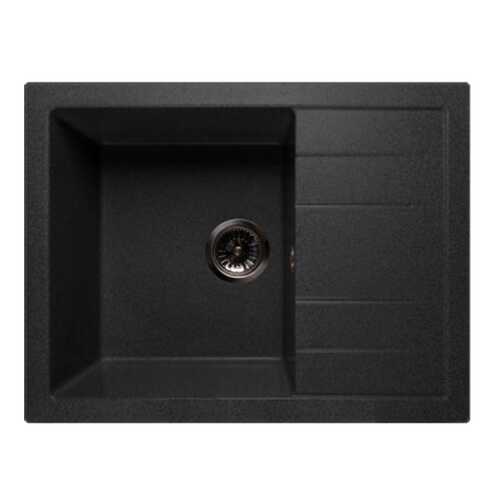 Мойка для кухни гранитная GranFest Quadro GF-Q650L черный