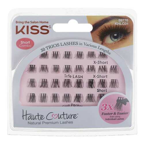 Накладные ресницы KISS Trio Lashes Short 30 шт