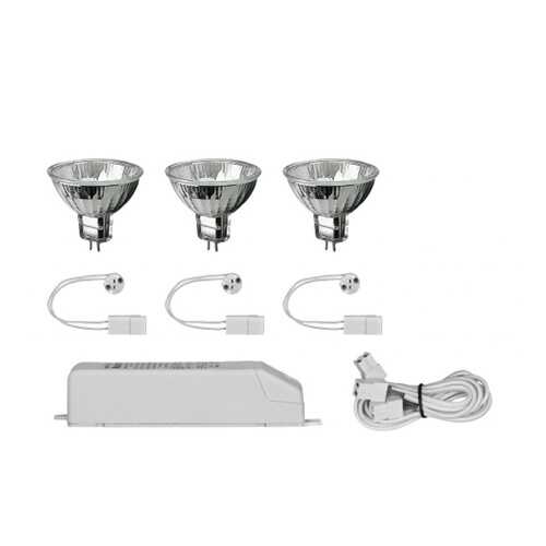 Набор лампы галоген 3х35W,GU5.3 + транc-р 105W 99749