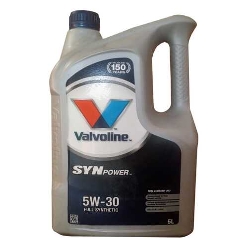 Моторное масло Valvoline Synpower FE SAE 5W-30 5л