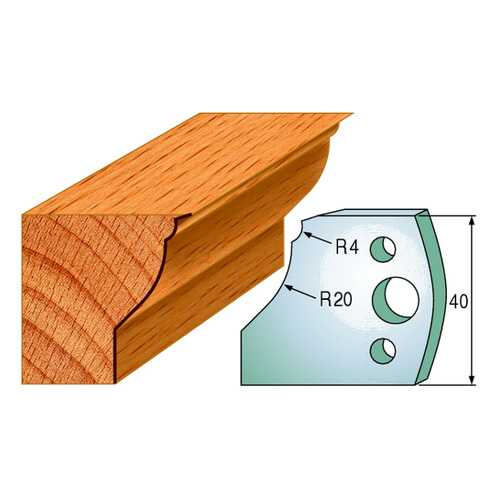 Комплект из 2-х ножей 40x4 SP CMT 690.109