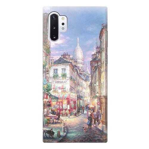 Чехол RE:PA для Samsung Galaxy Note 10+ с принтом Пейзаж Монмартра