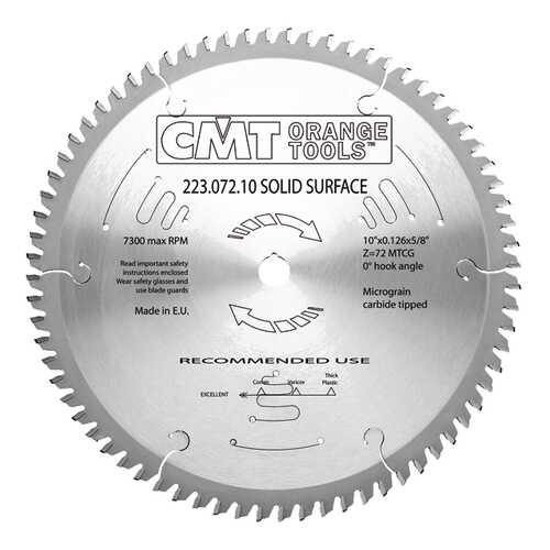 Диск пильный 300x30x3,2/2,5 0° MTCG Z=84 223.084.12M