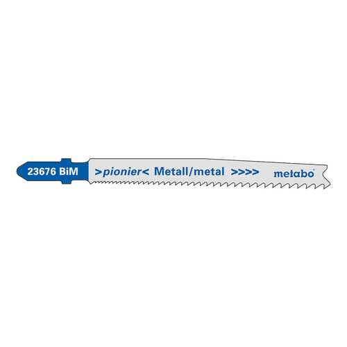 Пилка по металлу для лобзика metabo 623620000