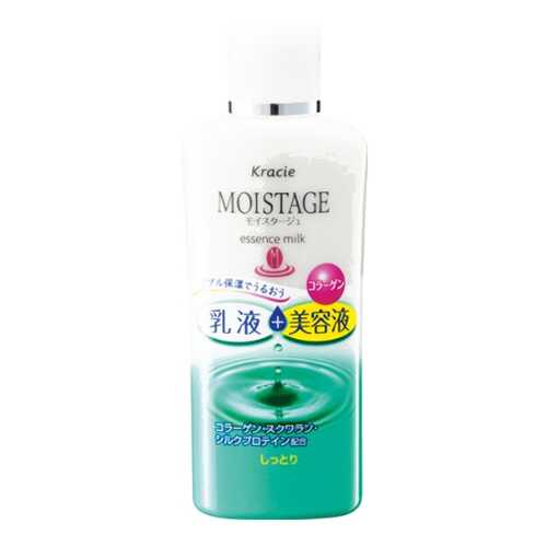 Kracie «Moistage» - Увлажняющее молочко для сухой кожи, бутылка 160 мл.