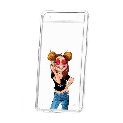 Чехол Samsung Galaxy A80 Kruche Print Smiling