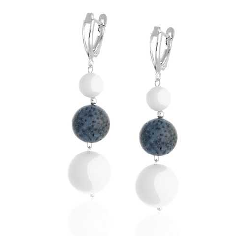 Серьги Lattrice, вставка коралл, артикул 535776102