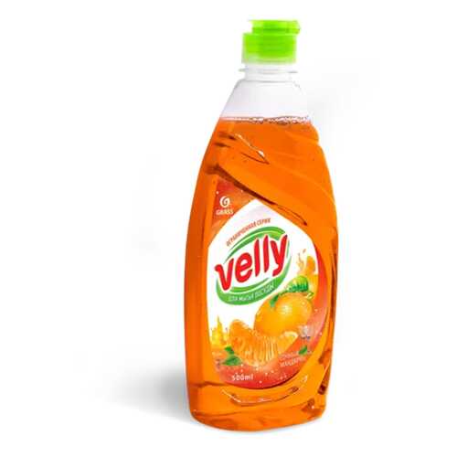 Средство для мытья посуды Grass velly cочный мандарин 500 мл