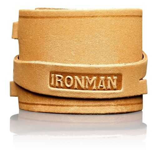 Напульсник кожаный IRONMAN №1